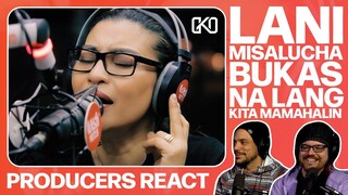 PRODUCERS REACT - Lani Misalucha Bukas Na Lang Kita Mamahalin Wish 107.5 Bus Reaction