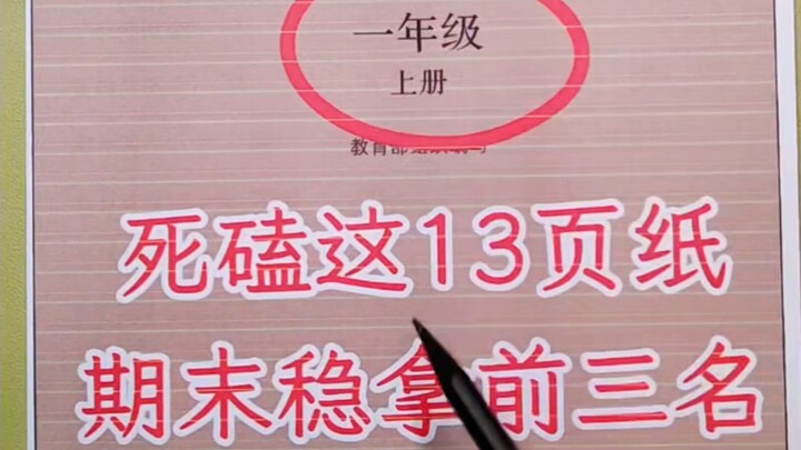 Complete Final Review: All Key知识点 for Grade 1, Term 1 Chinese Textbook