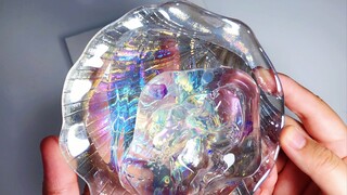 [ASMR] Creating a slime using foaming glue