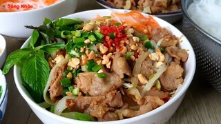 Cách làm Bún Thịt Xào siêu ngon dễ dàng