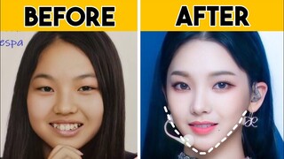 Aespa Before and after plastic surgery  #glowup