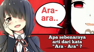 Apa sebenarnya arti dari kata "Ara – Ara" ? #VCreators