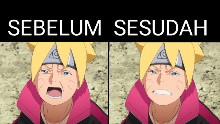 Me-Remake Gambar Boruto Nangis