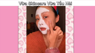 Vầ skincare vừa tấu hài với chị đẹp #skincare #doisong