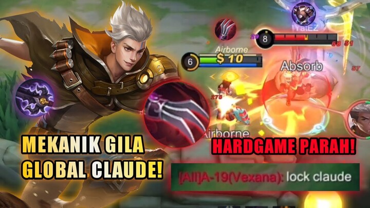 BARU KALI INI GW SAMPE STRESS DILOCK HABIS HABISAN! GK DIKASIH FARMING! | TOP GLOBAL CLAUDE - MLBB