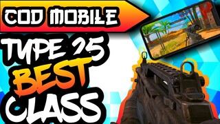 TYPE 25 CLASS SETUP | COD MOBILE