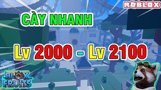 Roblox - Hướng Dẫn Cày Siêu Nhanh Từ Level 2000 Lên Level 2100 Trong UPDATE 16 Blox Fruits