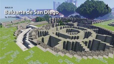 Baluarte de San Diego, Intramuros Minecraft Philippines (City of Manila) by JSTCreations