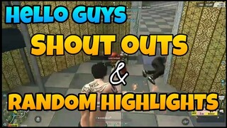 ROS SHOUTOUTS AND MONTAGE!! ( Rules Of Survival Battle Royale )