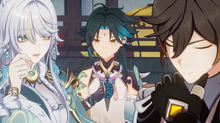 Zi Bai: Let me tell you about Zhongli when he was a kid.