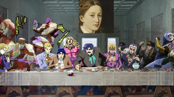 ภาพวาดที่มีชื่อเสียงระดับโลก - "The Last Supper" เวอร์ชั่น JOJO