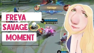 WOMEN STRONG,FREYA SAVAGE MOMENT,MOBILE LEGENDS BANG BANG