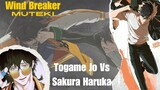 Sakura Haruka VS Togame Jo「AMV」- Wind Breaker 🔥
