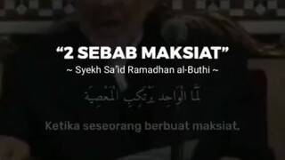 sebab maksiat