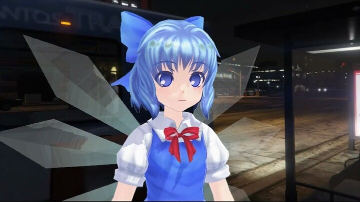 [Touhou Project] Cirno In A Bus