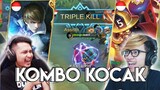 KOMBO KOCAK DUO GUSION + NGENG NGENG JOHNSON - MOBILE LEGENDS INDONESIA