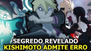 KISHIMOTO ADMITE ERRO EM BORUTO!