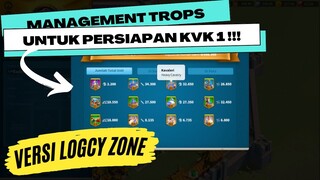 management trops untuk persiapan kvk 1