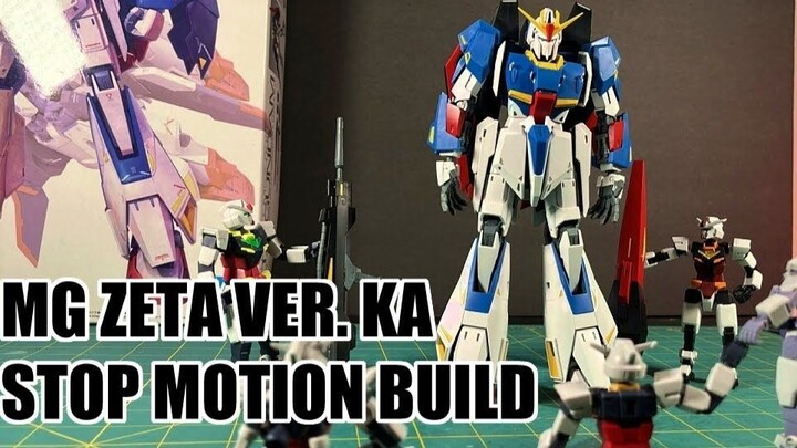 [Animasi Stop-Motion] Sungguh sulit merakit Z Gundam!