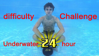 Sit in the water for 24 hours