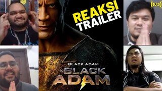 #reaction BLACK ADAM: Harapan Terakhir DC Films?!? | Trailer #sdcc2022