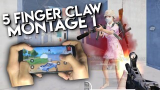 5 Finger Claw Gyro Montage 1  [No Headphone PUBG MOBILE]