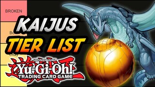 Tier List Kaijus do Yu-Gi-Oh!