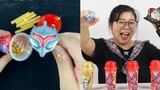 There are Ultraman Light Bracelets in Dipping Sauce Cookies! Fat Xiaowei opened five boxes in a row,