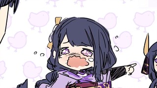 [Teyvat Kindergarten] Little Thor: Woohoo, I want this too. Sara: Eh...?