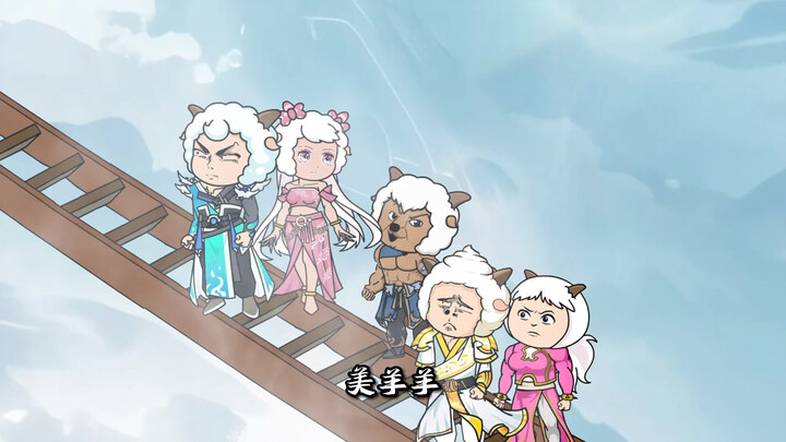 ในตอนแรกของ The Lazy Emperor, Pleasant Goat ปรากฎว่าไม่มีจั๊กจั่นในฤดูใบไม้ผลิและฤดูใบไม้ร่วงเลย และ