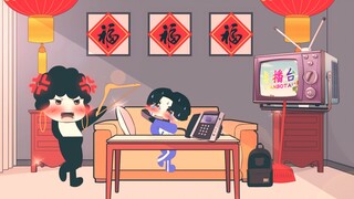 以前小孩看动画片 VS 现在小孩看动画片