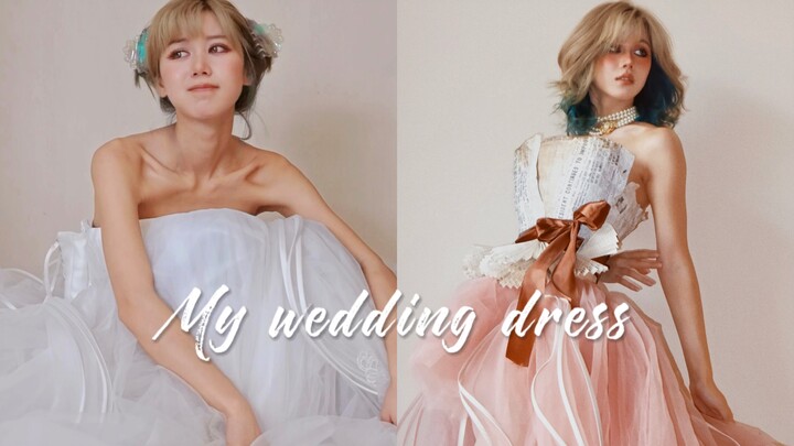 لم أكن أتوقع أن أرتدي فستان الزفاف بهذه الطريقة..