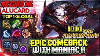 ALUCARD EPIC COMEBACK🔥 | TOP GLOBAL ALUCARD JUNGLER + LATE GAME!? | Alucard Montage #2 - MLBB