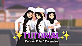 TUTORIAL OUTFIT HIJAB SAKURA SCHOOL SIMULATOR