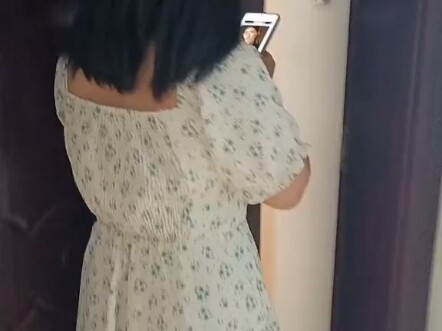 女儿今天穿这么乖，但是好气人
