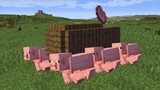 Coffin Dance Meme in Minecraft but it's Pigs