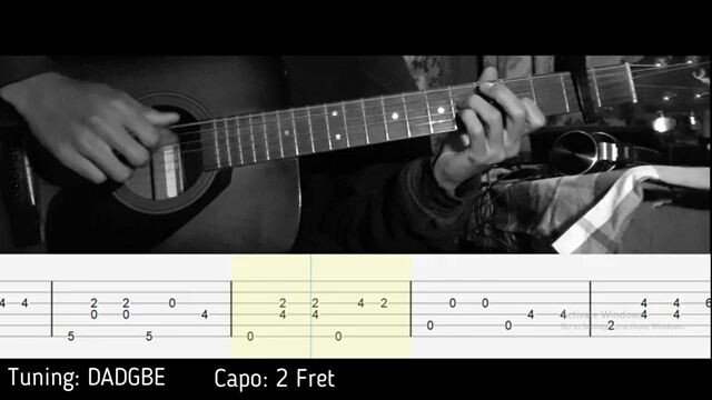 Can we kiss forever Fingerstyle tabs❤☺