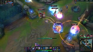 Xayah hoàng hôn vũ trụ skin cực ảo #game