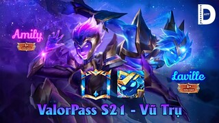 Laville & Amily Thiên Hà - Sổ sứ mệnh mùa 21 | Dark Demon AOV