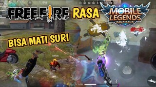 BISA MATI SURI ❓❓ FREEFIRE RASA MOBILE LEGENDS || IOG BION