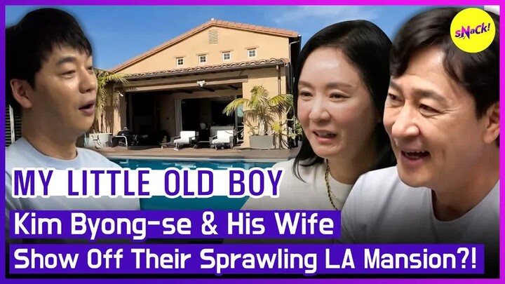 MY LITTLE OLD BOY Kim Byong se  Istrinya, Pamerkan Rumah Besar Mereka di LA -