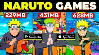 😱7 Best NARUTO Games For Android & iOS | Naruto Games Android 2023