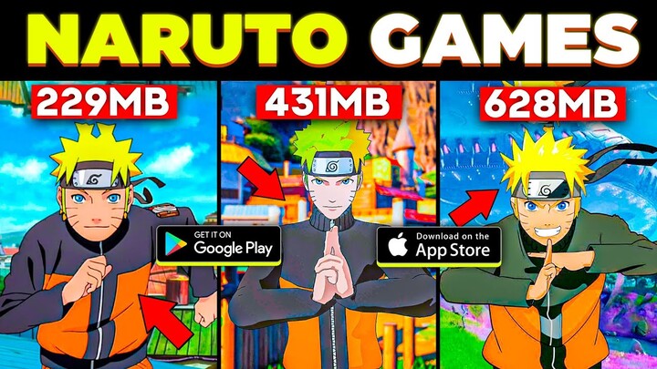 ðŸ˜±7 Best NARUTO Games For Android & iOS | Naruto Games Android 2023