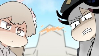 【BA漫画】“呱→能亲眼看到强者之战，就算死也值回票价了”