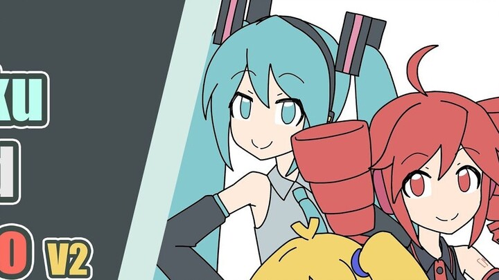 Hatsune Miku dan Ayakata (parodi pembuka Kucing dan Tikus)