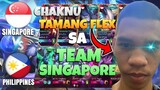 CH4KNU TAMANG FLEX SA TEAM SINGAPORE - Team Philippines vs Team Singapore [National Arena]