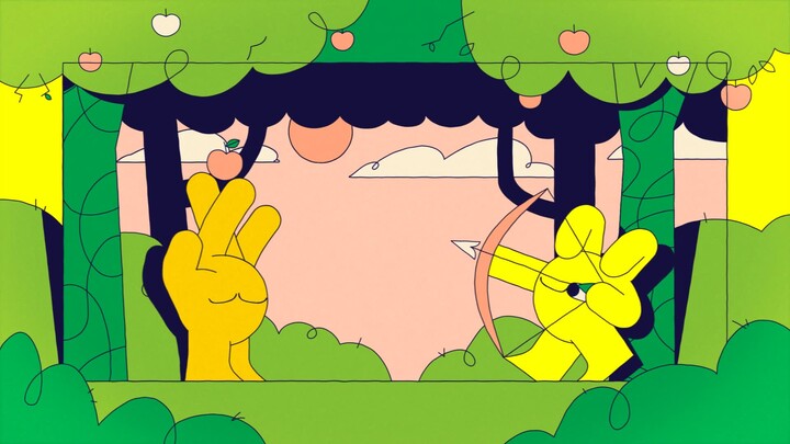 [Moge Share] Super interesting MG animation! Play with your hands