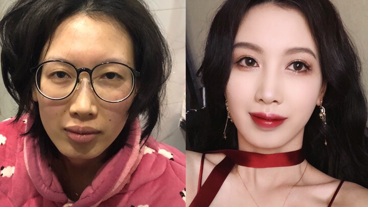 صيغة المكياج الشائعة للنجمات الخارقات! حتى الوجوه العادية يمكنها أن تبهر الجميع!