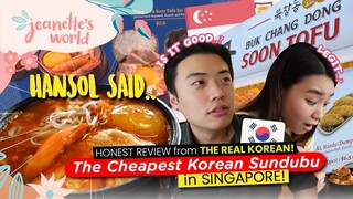 🇰🇷🥘 KOREAN FOOD IN HAWKER CENTRE REVIEW 🇸🇬- How good can it be…?!?! 🤔✨