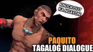 Paquito Tagalog Dialogue • Mobile Legends Bang Bang